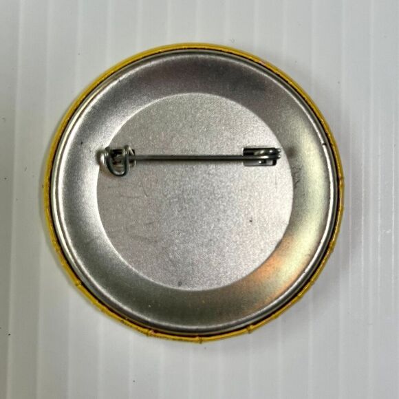 Vintage Button Somebody Loves Me with Mouse Heart Pin - Picture 3 of 4